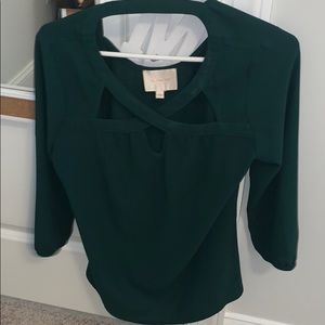 Criss cross fancy shirt